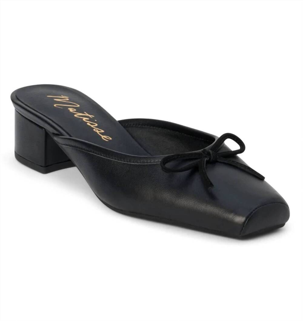 NEW MATISSE women's basilio mule in black